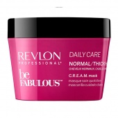 Revlon Be Fabulous Daily Care Normal Hair C.R.E.A.M. Mask, Маска для нормальных волос,200 мл.