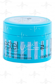 Estel Airex Глина для моделирования волос с матовым эффектом Пластичная фиксация 65 мл.
