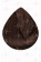 Estel DeLuxe Silver 6/75 Крем-краска для волос Темно-русый коричнево-красный 60 мл.