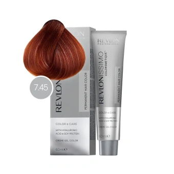 Revlon Revlonissimo Colorsmetique Краска для волос 7.45 блондин махагон-медный, 60 мл.