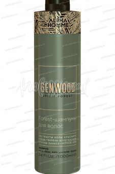 Estel Alpha Homme Genwood Forest-шампунь для волос и тела, 1000 мл