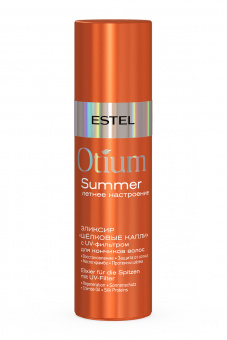 Estel Otium Summer Эликсир "Шёлковые капли" с UV-фильтром для кончиков волос, 100 мл