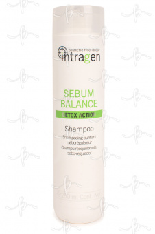 Revlon Intragen Sebum Balance Shampoo Шампунь регулирующий потожировой баланс кожи головы, 250мл.