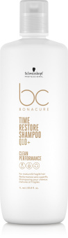 Schwarzkopf Bonacure Q10 Time Restore Мицеллярный шампунь для зрелых и тонких волос, 1000 мл