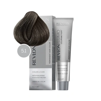 Revlon Revlonissimo Colorsmetique Краска для волос 5.1 светло-коричневый пепельный, 60 мл.