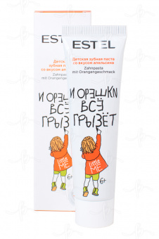 Estel Little Me Детская зубная паста-гель со вкусом апельсина, 50 мл.