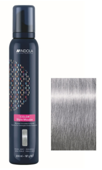 INDOLA Мусс COLOR STYLE MOUSSE для тонирования волос с эффектом стайлинга Жемчужный серый, 200 мл