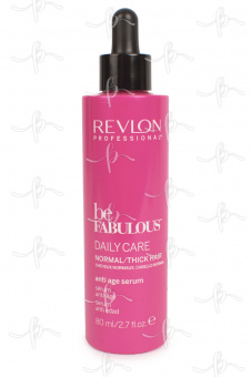 Revlon Be Fabulous Daily Care Normal Hair Anti Age Serum Антивозрастная сыворотка для волос, 80 мл.