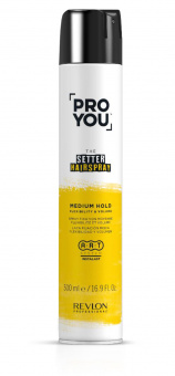 Revlon PRO YOU SETTER Лак средней фиксации Hairspray Medium Hold flexibility & volume, 500 мл