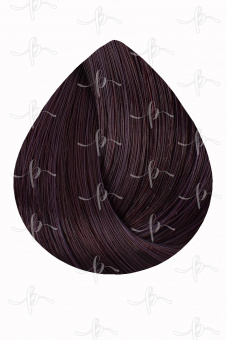 Estel DeLuxe 5/60 Краска для волос Светлый шатен фиолетовый для седины 60 мл.
