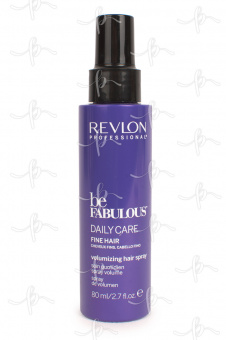 Revlon Be Fabulous Daily Care Fine Hair Volumizing Spray Спрей для объема тонких волос 80мл.