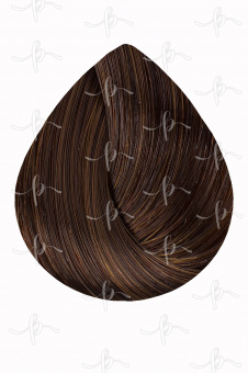 Estel DeLuxe Silver 6/74 Крем-краска для волос Темно-русый коричнево-медный 60 мл.