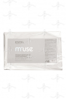 Estel M’USE Пеньюар одноразовый п/э для парикмахерских работ (50 шт.) (120*160)