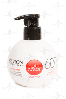 Revlon Nutri Color Creme 600 крем-краска для прямого окрашивания Огненно-красный, 270 мл.