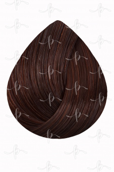 Estel DeLuxe Silver 6/4 Крем-краска для волос Темно-русый медный 60 мл.