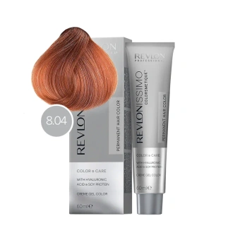 Revlon Revlonissimo Colorsmetique Краска для волос 8.04 светлый блондин насыщенно-медный, 60 мл.
